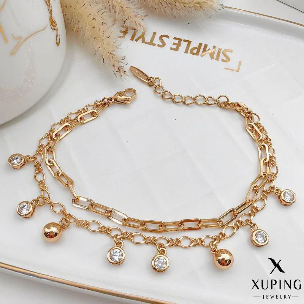 دستبند 2 لاین ژوپینگ کد 2626 - خرید آنلاین از گالری آداس